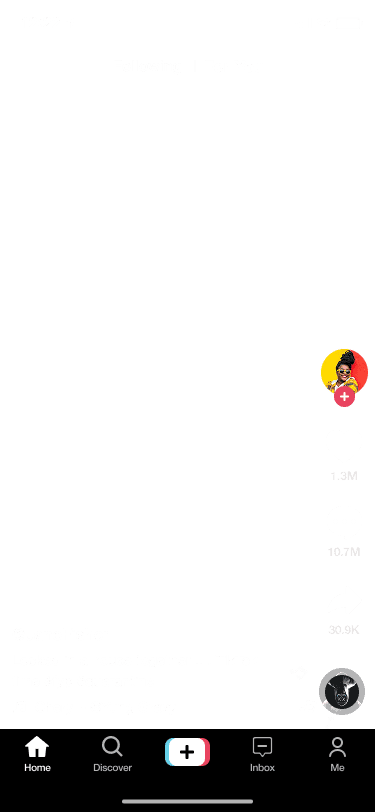 TikTok frame